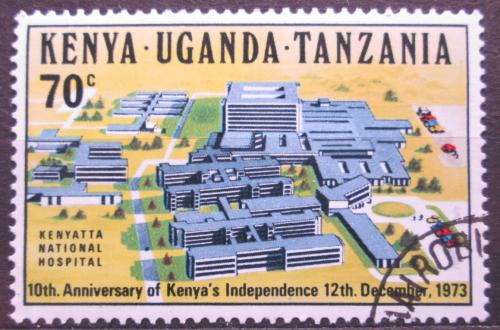 Poštová známka K-U-T 1973 Nemocnice Kenyatta Mi# 264