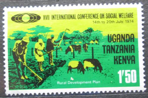 Poštová známka K-U-T 1974 Po¾nohospodárstvo Mi# 277