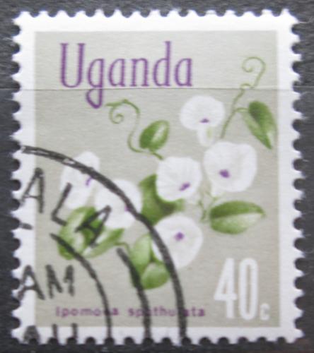 Poštová známka Uganda 1969 Ipomoea spathulata Mi# 110