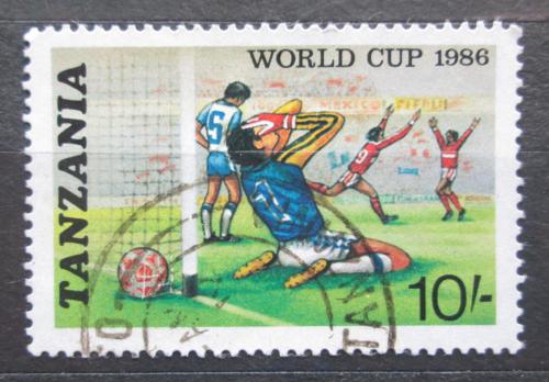 Poštová známka Tanzánia 1986 MS ve futbale Mi# 344 