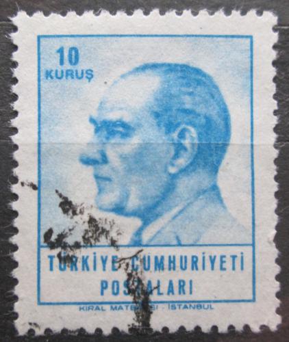 Potovn znmka Turecko 1964 Prezident Kemal Atatrk Mi# 1931
