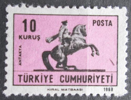Potov znmka Turecko 1968 Atatrk na koni, Antakya Mi# 2113