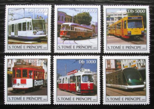 Poštové známky Svätý Tomáš 2003 Elektrièky Mi# 2290-95 Kat 11€