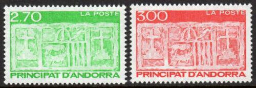Poštové známky Andorra Fr. 1996 Reliéf radnice v Andorra la Vella Mi# 493-94