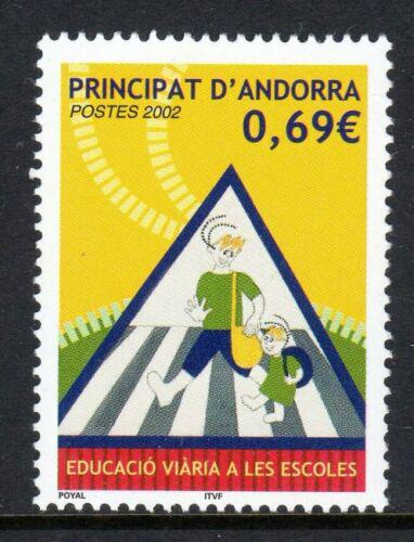 Poštová známka Andorra Fr. 2002 Bezpeènos� silnièního provozu Mi# 586