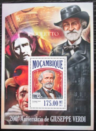 Poštová známka Mozambik 2013 Giuseppe Verdi Mi# Block 809 Kat 10€