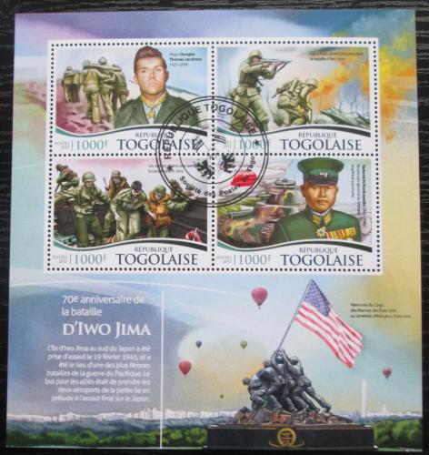 Poštové známky Togo 2015 Bitka o Iwodžimu Mi# 6834-37 Kat 16€