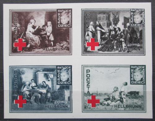 Poštové známky Po¾sko 1946 Èervený kríž, charitativní VZÁCNÉ