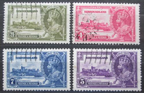 Poštové známky Newfoundland 1935 Krá¾ Juraj V. Mi# 214-17 Kat 34€