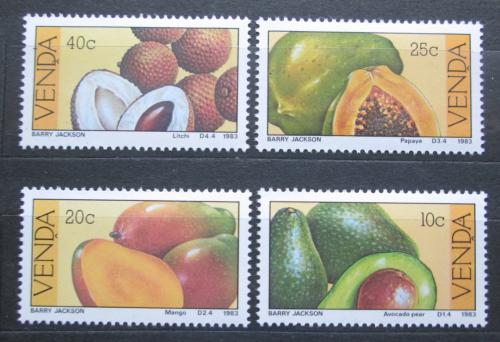 Poštové známky Venda, JAR 1983 Ovocie Mi# 82-85