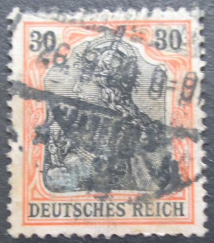 Poštová známka Nemecko 1915 Germania Mi# 89 II 