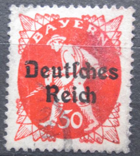 Poštová známka Nemecko 1920 Rozsévaè Mi# 125