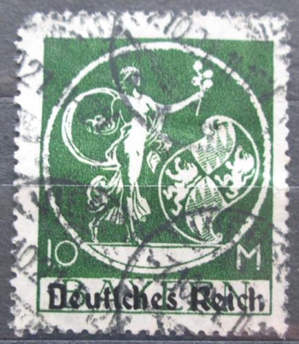 Poštová známka Nemecko 1920 Alegorie Mi# 137 I Kat 20€