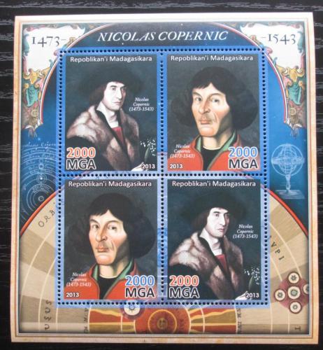 Poštové známky Madagaskar 2013 Mikuláš Kopernik Mi# N/N