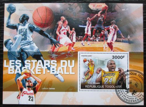 Poštová známka Togo 2010 Basketbal Mi# Block 531 Kat 12€
