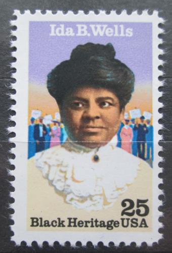 Poštová známka USA 1990 Ida B. Wells Mi# 2074 