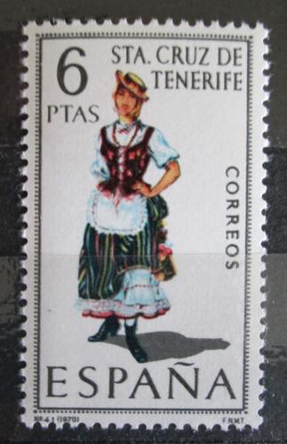 Poštová známka Španielsko 1970 ¼udový kroj Santa Cruz de Tenerife Mi# 1862