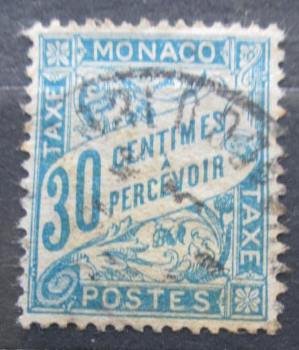 Poštová známka Monako 1904 Doplatná Mi# 5 
