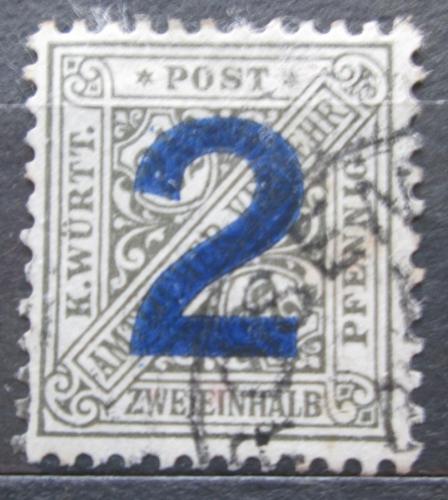 Poštová známka Württembersko 1919 Nominálna hodnota, úøední Mi# 257 Kat 8€