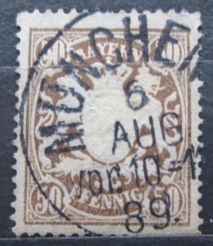 Poštová známka Bavorsko 1888 Štátny znak Mi# 59 Kat 17€
