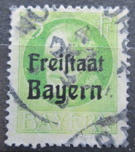 Poštová známka Bavorsko 1919 Krá¾ Ludvík III. pretlaè Mi# 153 A Kat 3.20€