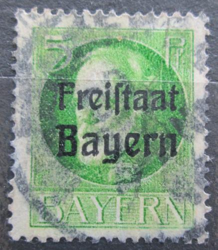Poštová známka Bavorsko 1919 Krá¾ Ludvík III. pretlaè Mi# 153 A Kat 3.20€
