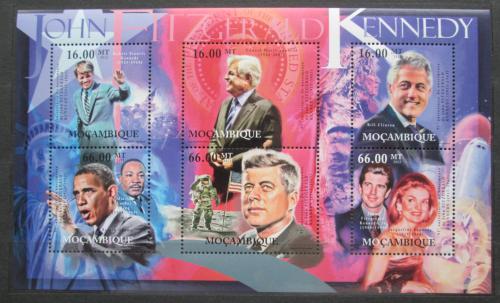 Poštové známky Mozambik 2012 Ameriètí politici Mi# 5554-59 Kat 14€