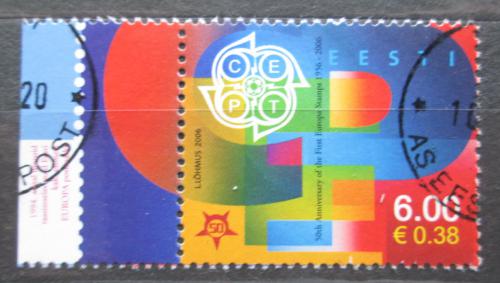 Poštová známka Estónsko 2006 Výroèí Európa CEPT, 50. výroèie Mi# 537