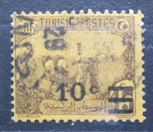 Poštová známka Tunisko 1928 Orba pretlaè Mi# 162