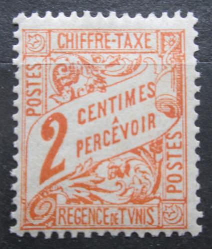 Poštová známka Tunisko 1901 Nominál, doplatná Mi# 27