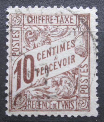 Poštová známka Tunisko 1901 Nominál, doplatná Mi# 29
