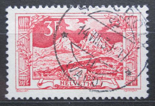 Potovn znmka vcarsko 1918 Krajina Mi# 142