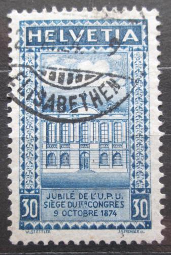 Poštová známka Švýcarsko 1924 UPU, 50. výroèie Mi# 193 A Kat 8€