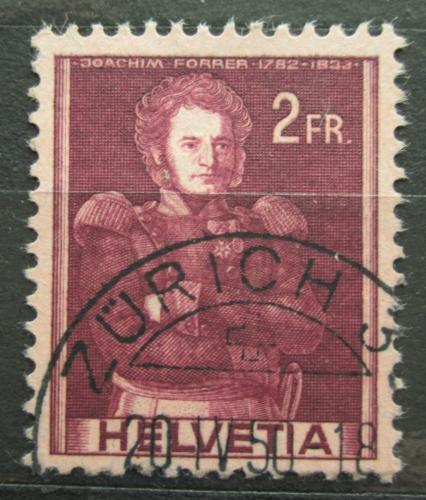 Potovn znmka vcarsko 1941 Joachim Forrer Mi# 385