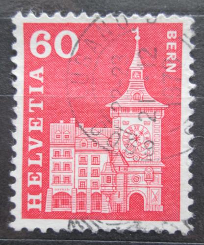 Poštová známka Švýcarsko 1960 Støedovìká vìž v Bernu Mi# 705 x