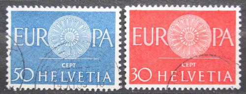 Poštové známky Švýcarsko 1960 Európa CEPT Mi# 720-21