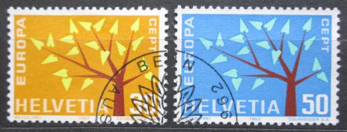 Poštové známky Švýcarsko 1962 Európa CEPT Mi# 756-57