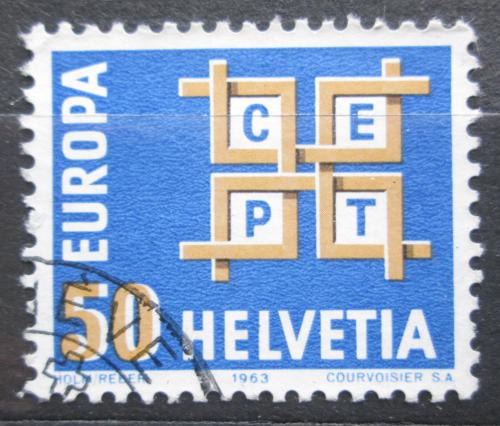 Poštová známka Švýcarsko 1963 Európa CEPT Mi# 781