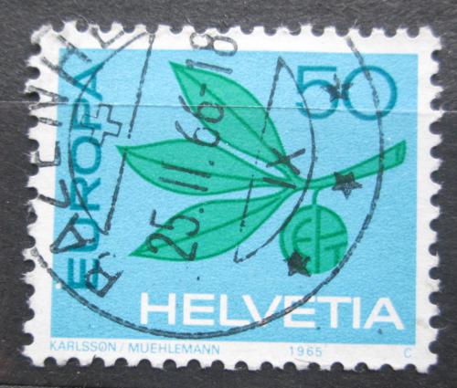 Poštová známka Švýcarsko 1965 Európa CEPT Mi# 825