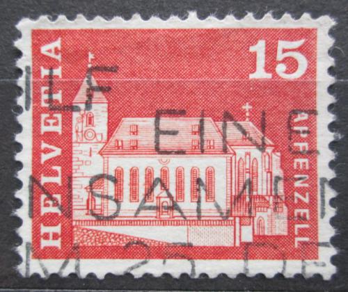 Poštová známka Švýcarsko 1968 Kostel v Appenzell Mi# 880