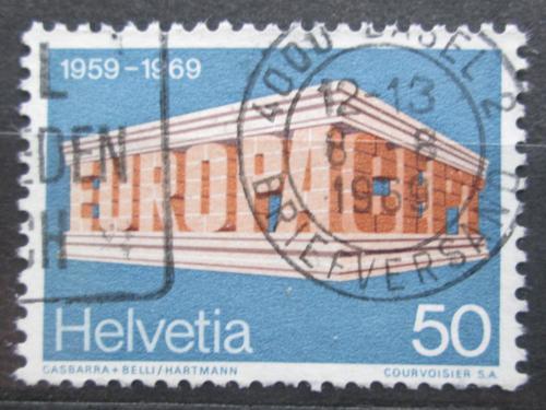 Poštová známka Švýcarsko 1969 Európa CEPT Mi# 901
