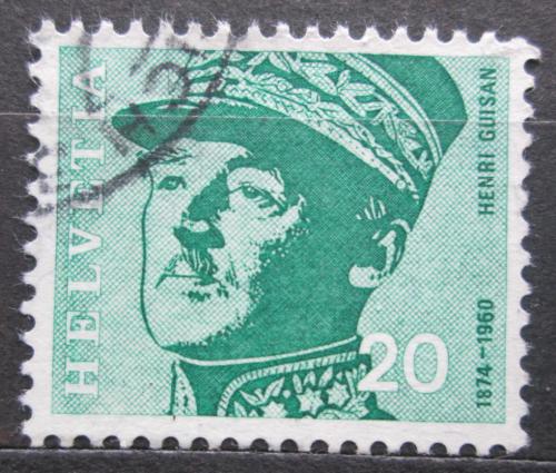 Poštová známka Švýcarsko 1969 Generál Henri Guisan Mi# 907 