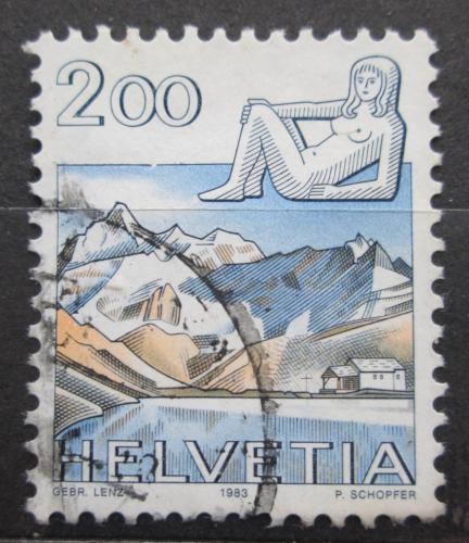 Poštová známka Švýcarsko 1983 Znamení zvìrokruhu, panna Mi# 1244 Kat 2.50€