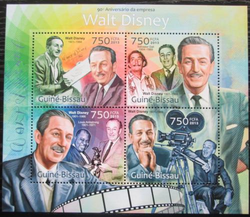 Poštovní známky Guinea-Bissau 2013 Walt Disney Mi# 6427-30 Kat 12€