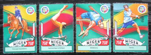 Poštové známky Niger 2016 LOH Rio de Janeiro Mi# 4337-40 Kat 12€