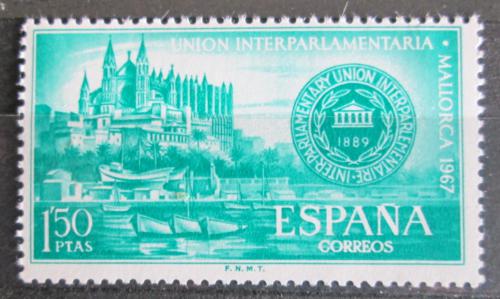 Potov znmka panielsko 1967 Katedrla Palma de Mallorca Mi# 1675