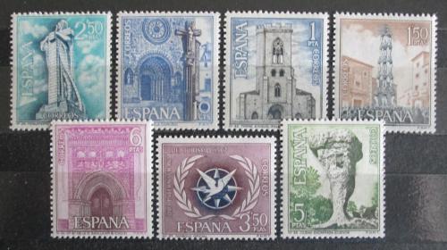 Poštové známky Španielsko 1967 Pamätihodnosti Mi# 1692-98