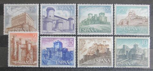 Poštové známky Španielsko 1967 Hrady Mi# 1699-1706