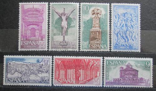 Poštové známky Španielsko 1971 Svätý rok Mi# 1942-48