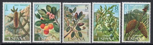 Poštové známky Španielsko 1972 Flóra Mi# 1980-84